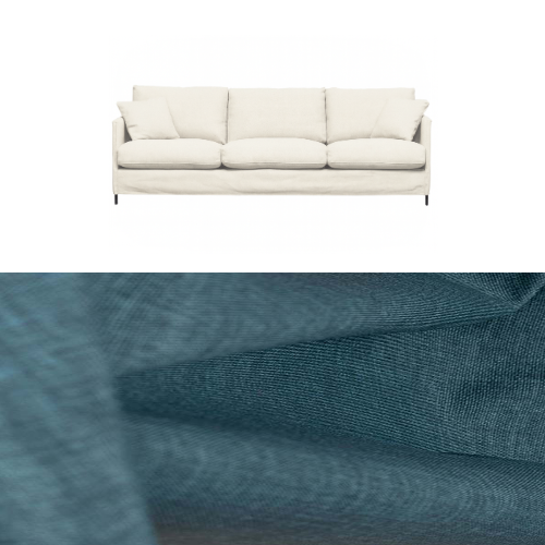 Klädsel till soffa Furninova Petito 4 sits Tyg Lido