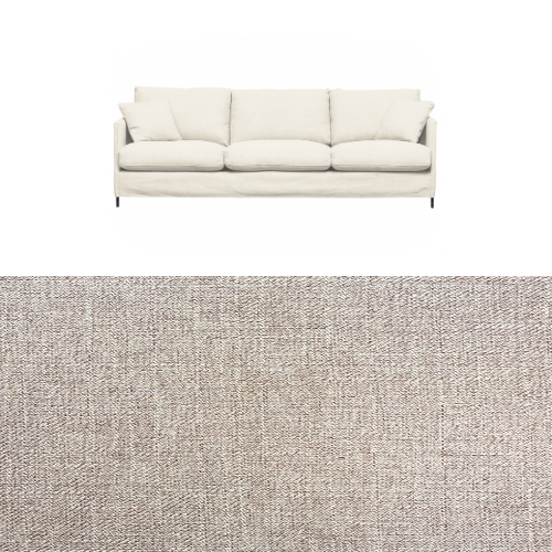 Klädsel till soffa Furninova Petito 4 sits Tyg Linea