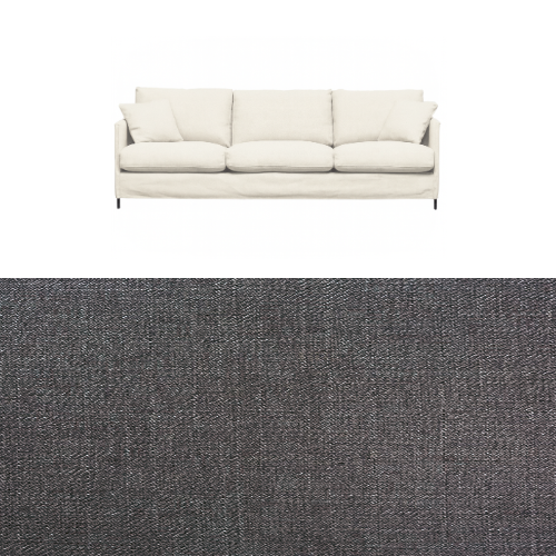 Klädsel till soffa Furninova Petito 4 sits Tyg Linea