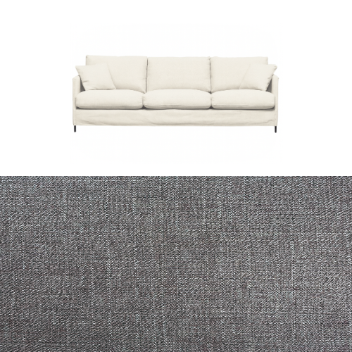 Klädsel till soffa Furninova Petito 4 sits Tyg Linea