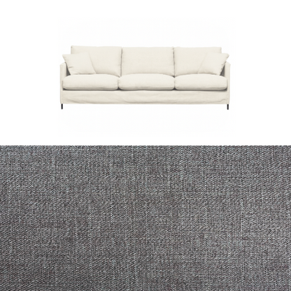 Klädsel till soffa Furninova Petito 4 sits Tyg Linea