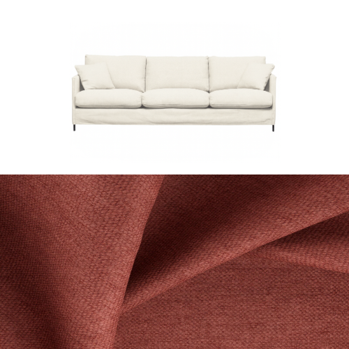 Klädsel till soffa Furninova Petito 4 sits Tyg Lucca