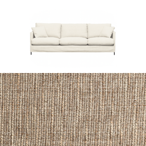 Klädsel till soffa Furninova Petito 4 sits Tyg Picasso