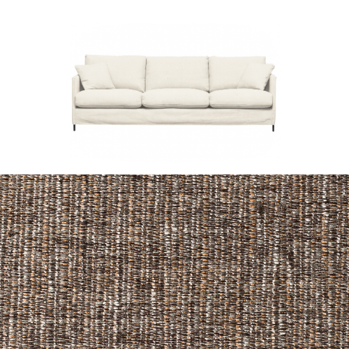 Klädsel till soffa Furninova Petito 4 sits Tyg Picasso