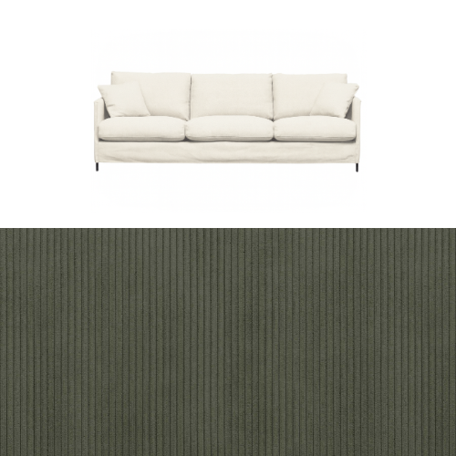 Klädsel till soffa Furninova Petito 4 sits Tyg Tariro