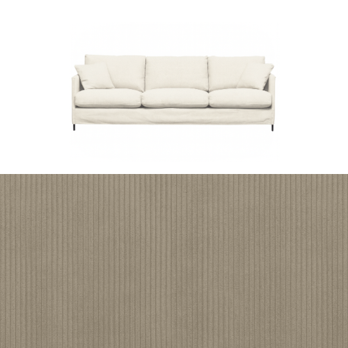 Klädsel till soffa Furninova Petito 4 sits Tyg Tariro