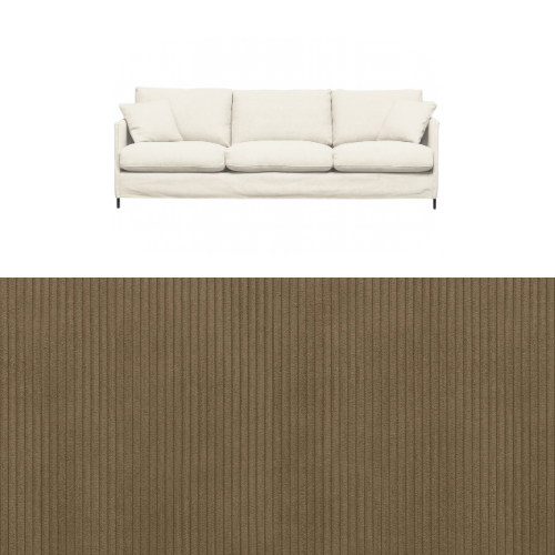 Klädsel till soffa Furninova Petito 4 sits Tyg Tariro