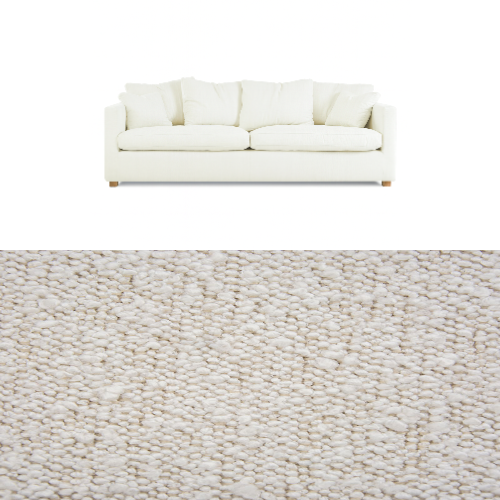 Klädsel till soffa Ihreborn Lukas Tyg Ascot bouclé