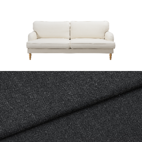 Klädsel till soffa Ikea Stocksund Tyg Angola bouclé