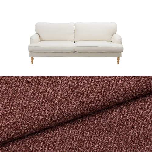 Klädsel till soffa Ikea Stocksund Tyg Angola bouclé