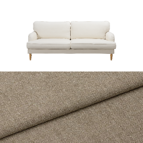 Klädsel till soffa Ikea Stocksund Tyg Angola bouclé