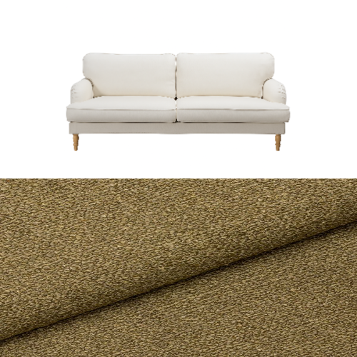 Klädsel till soffa Ikea Stocksund Tyg Angola bouclé