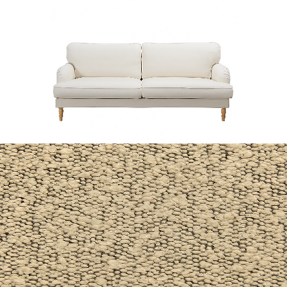 Klädsel till soffa Ikea Stocksund Tyg Ascot bouclé