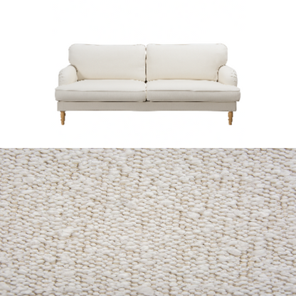 Klädsel till soffa Ikea Stocksund Tyg Ascot bouclé