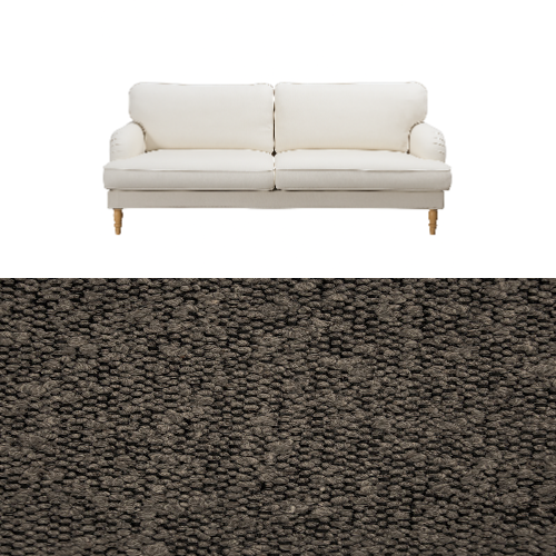 Klädsel till soffa Ikea Stocksund Tyg Ascot bouclé