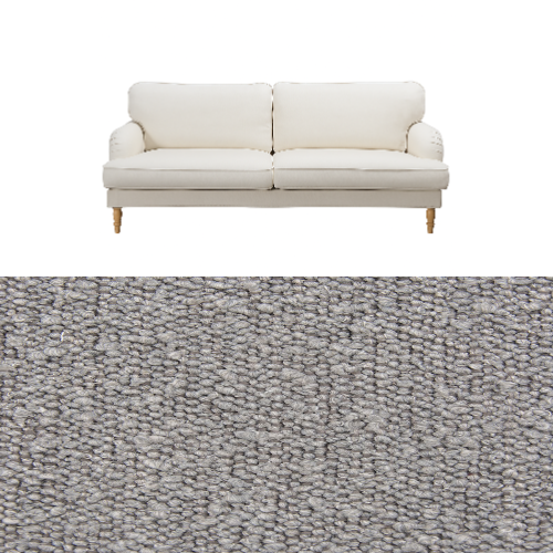 Klädsel till soffa Ikea Stocksund Tyg Ascot bouclé