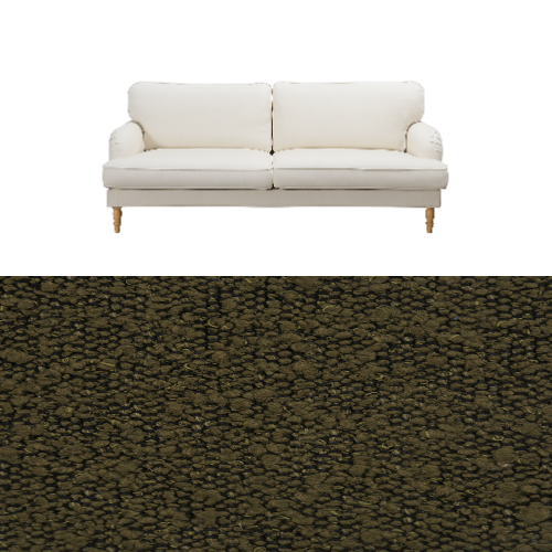 Klädsel till soffa Ikea Stocksund Tyg Ascot bouclé