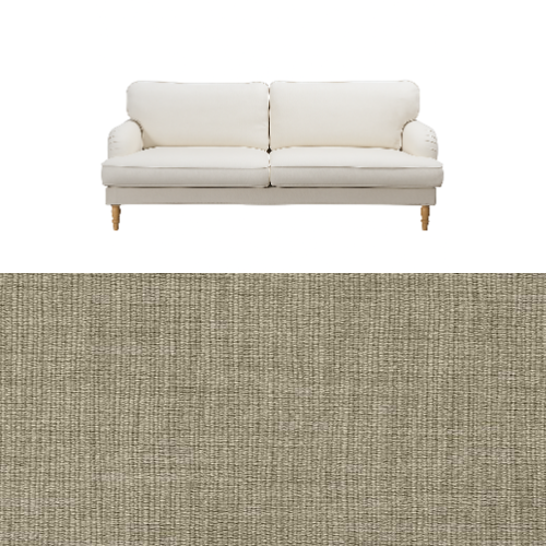 Klädsel till soffa Ikea Stocksund Tyg Avena