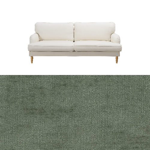 Klädsel till soffa Ikea Stocksund Tyg Belfast