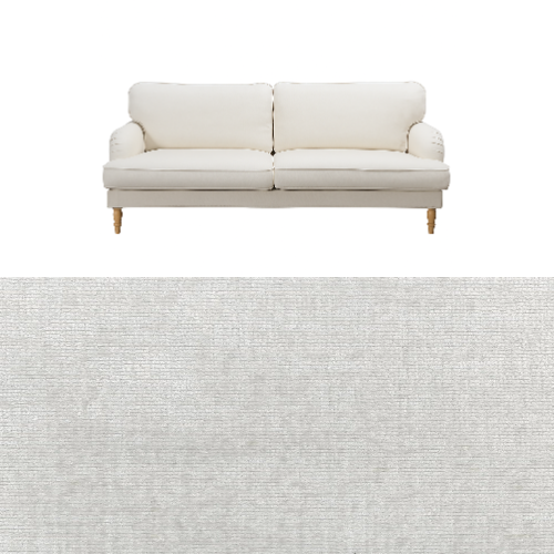 Klädsel till soffa Ikea Stocksund Tyg Belfast