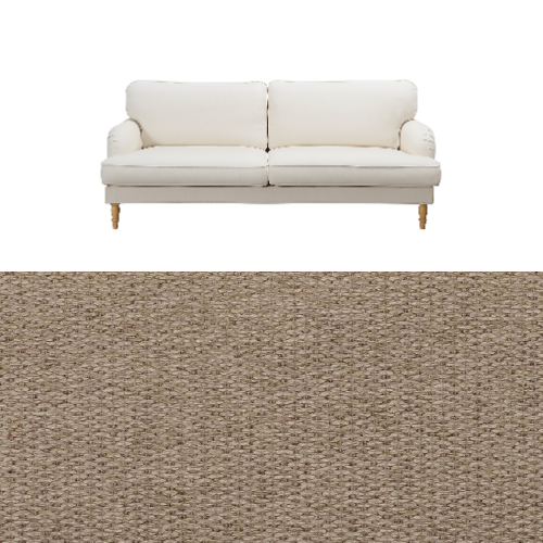 Klädsel till soffa Ikea Stocksund Tyg Brooklyn