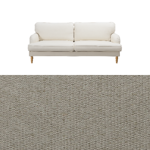 Klädsel till soffa Ikea Stocksund Tyg Brooklyn