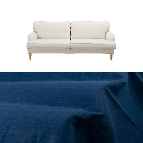 Klädsel till soffa Ikea Stocksund Tyg Caleido