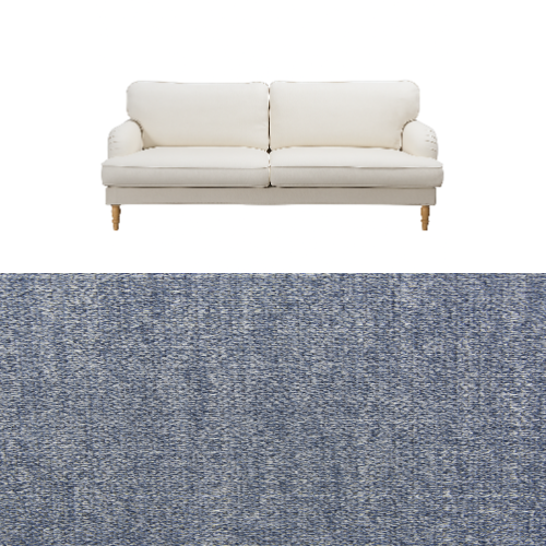 Klädsel till soffa Ikea Stocksund Tyg Darwin