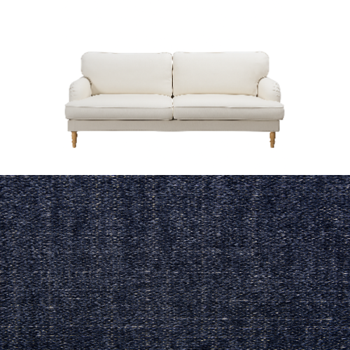 Klädsel till soffa Ikea Stocksund Tyg Darwin