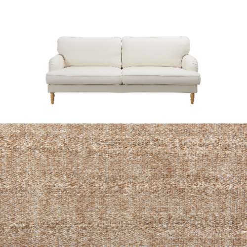 Klädsel till soffa Ikea Stocksund Tyg Darwin