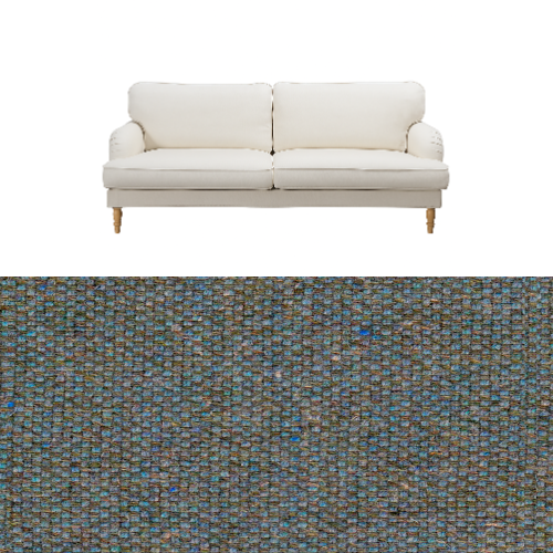 Klädsel till soffa Ikea Stocksund Tyg Denver