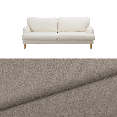 Klädsel till soffa Ikea Stocksund Tyg Fortis