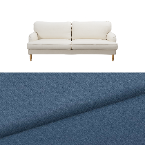 Klädsel till soffa Ikea Stocksund Tyg Fortis