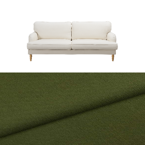 Klädsel till soffa Ikea Stocksund Tyg Fortis