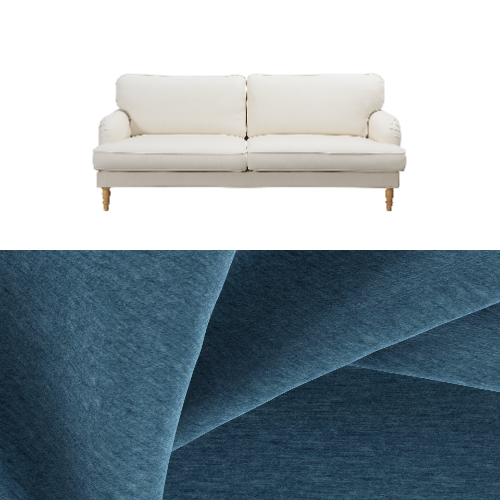 Klädsel till soffa Ikea Stocksund Tyg Geneva