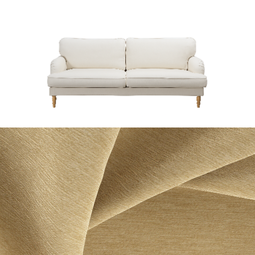 Klädsel till soffa Ikea Stocksund Tyg Geneva