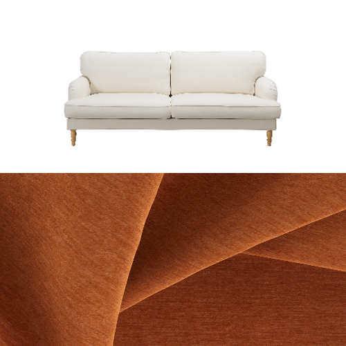 Klädsel till soffa Ikea Stocksund Tyg Geneva