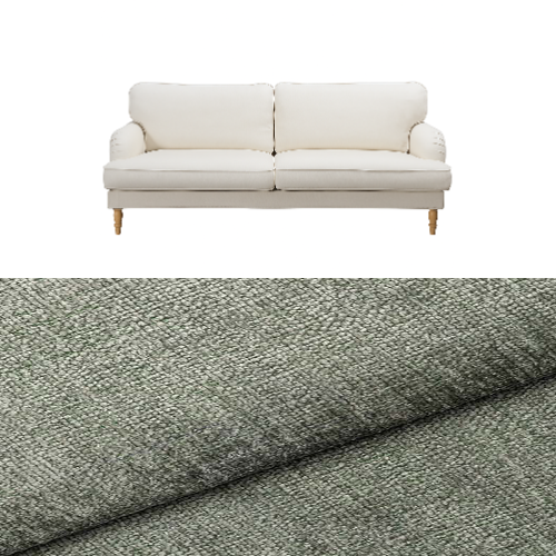 Klädsel till soffa Ikea Stocksund Tyg Lemma Chenille