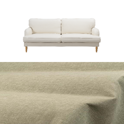 Klädsel till soffa Ikea Stocksund Tyg Lido