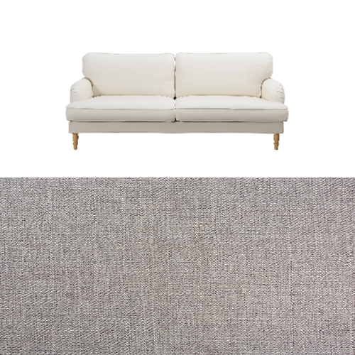 Klädsel till soffa Ikea Stocksund Tyg Linea