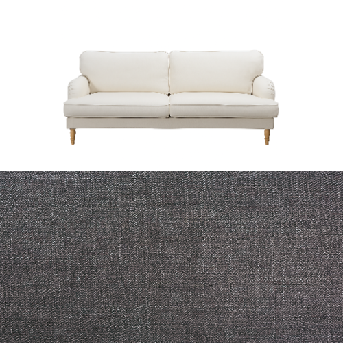 Klädsel till soffa Ikea Stocksund Tyg Linea