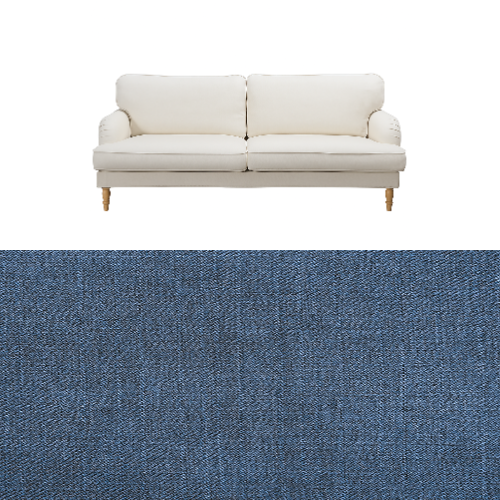 Klädsel till soffa Ikea Stocksund Tyg Linea