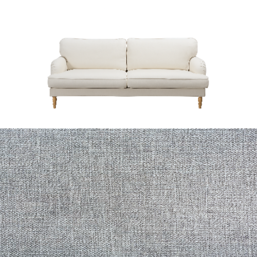 Klädsel till soffa Ikea Stocksund Tyg Linea