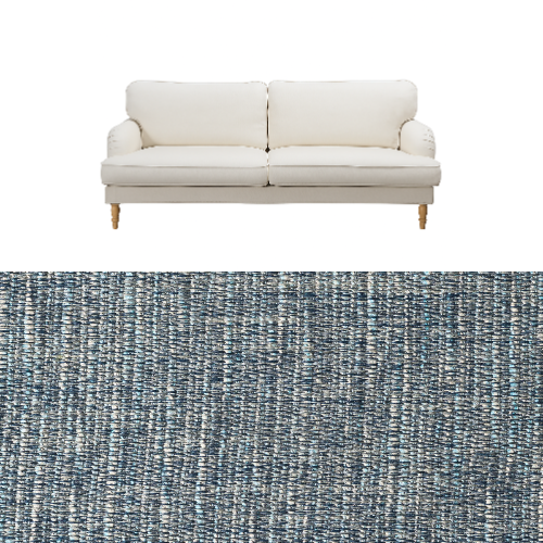 Klädsel till soffa Ikea Stocksund Tyg Picasso