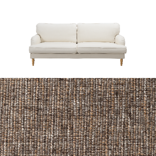 Klädsel till soffa Ikea Stocksund Tyg Picasso