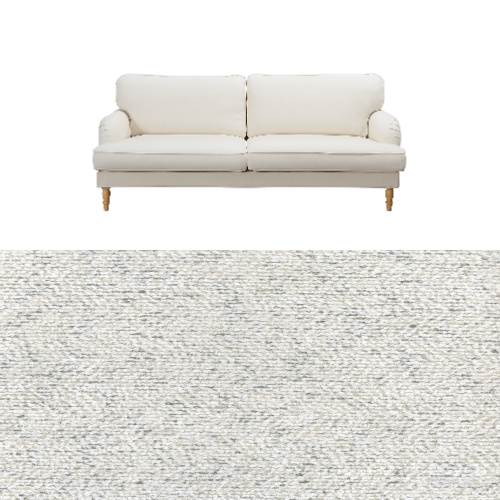 Klädsel till soffa Ikea Stocksund Tyg Venus