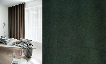 Sammetsgardin Mörkläggande Velta (Fodrad) Veckband