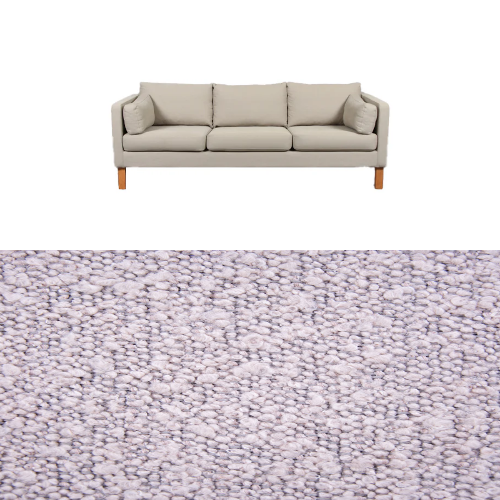 Klädsel till soffa Samsö 3-sits Tyg Ascot bouclé
