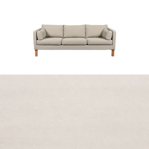 Klädsel till soffa Samsö 3-sits Tyg Claude