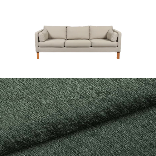 Klädsel till soffa Samsö 3-sits Tyg Lemma Chenille